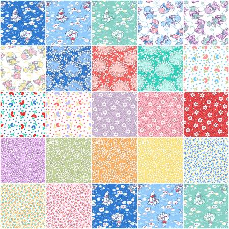 10in Squares E.B.T.K.S 15, 42pcs, 2 bundles/pack