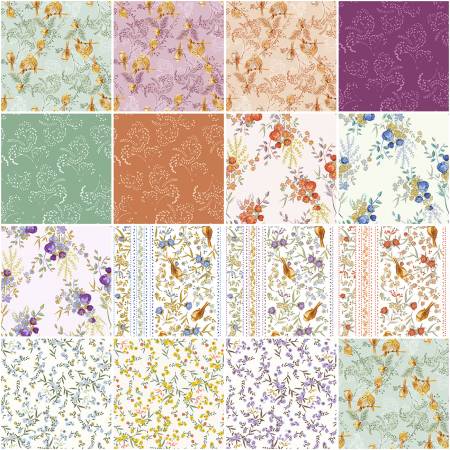 10in Squares Early Bird, 42pcs, 2 bundles/pack