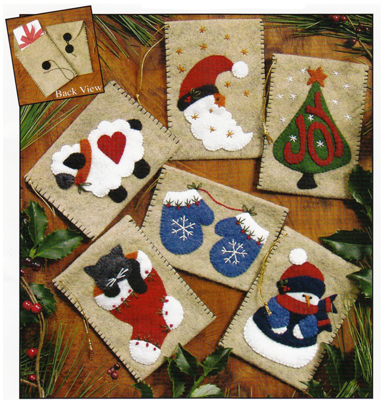 Rachels of Greenfield Mittens Ornament Kit