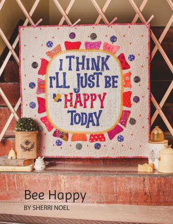 Bee Happy Quilted Wall Hanging