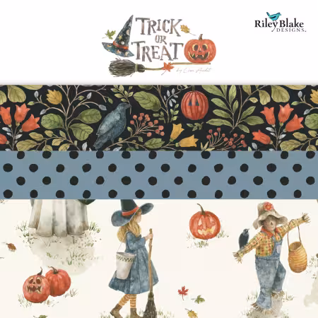 Trick or Treat 2-1/2in Strips, 40pcs/bundle