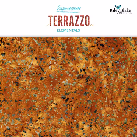 Batiks Elementals Terrazzo Jungle 2.5in Strips C, 40pcs