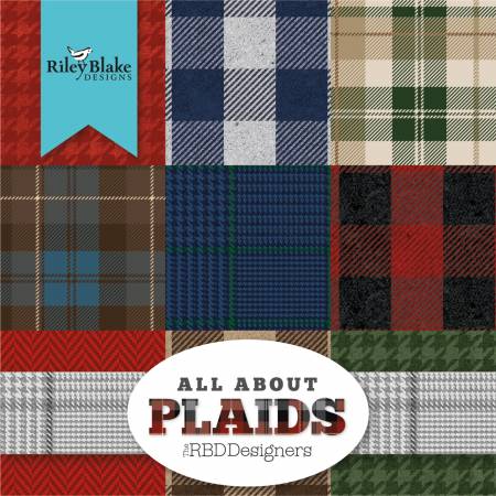 Plaids 2-1/2in Stripe, 40ocs, 3 bundles/pack