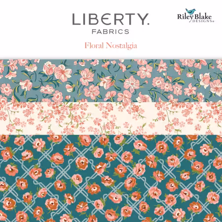 Liberty Floral Nostalgia 2.5 Inch Rolie Polie, 40 Pcs.