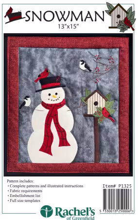 Snowman Wall Hanging Pattern