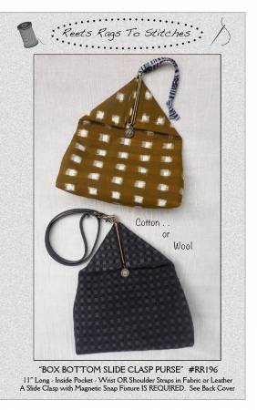 Box Bottom Side Clasp Purse