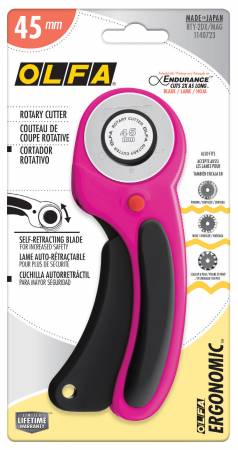 Pink Power 45mm Rotary Cutter with 5-Pack Blades by Pink Power