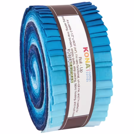 2.5in Strips Kona Cotton Sky Gazer 40pcs