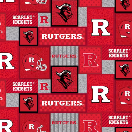 NCAA-Rutgers Scarlet Knights College Patch Fleece