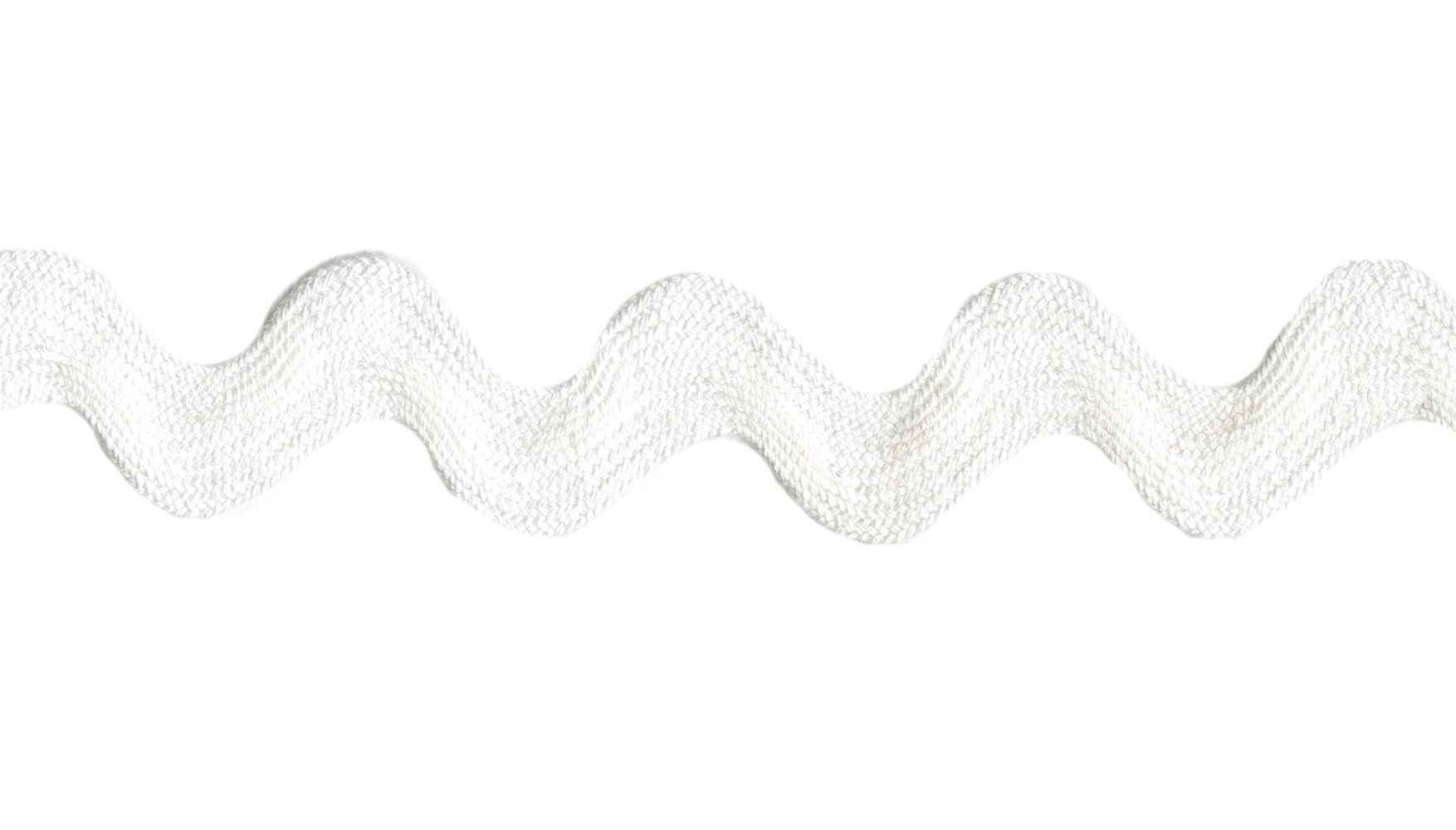 3/8in Cotton Ric Rac 27.5 yds White Retail $1.06/yd