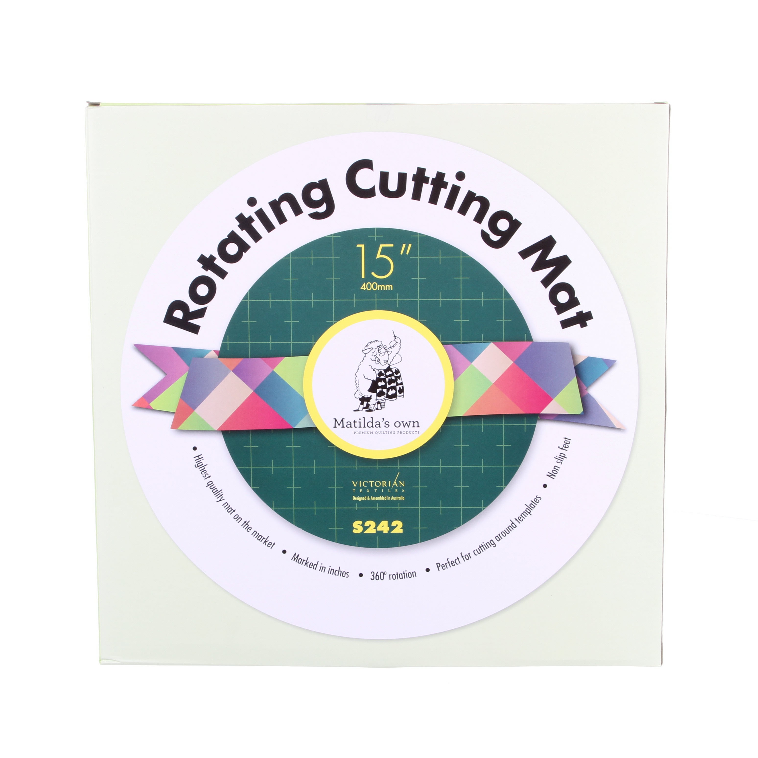 Matilda S Own Rotating Cutting Mat 15in Diameter