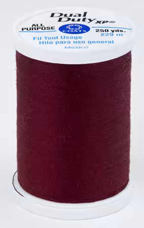 Dual Duty XP Polyester Thread 250yds Dark Red