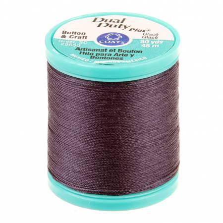 Download Dual Duty Plus Button and Carpet Thread 50yds Navy