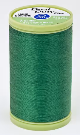 Dual Duty Plus Hand Quilting Thread 325 yds Field Green
