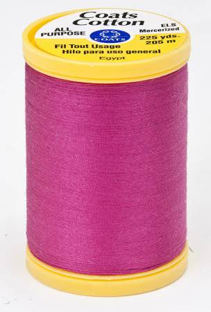 Coats Cotton Sewing Thread 225 yds Red Rose