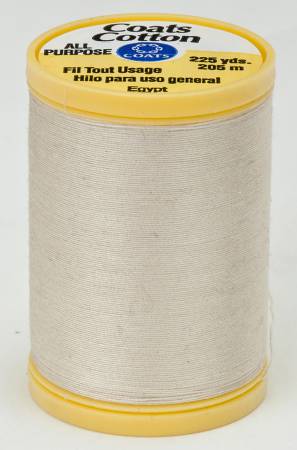 Coats Cotton Sewing Thread 225 yds Cream