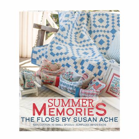 Summer Memories The Floss by Susan Ache 10 Small Spools