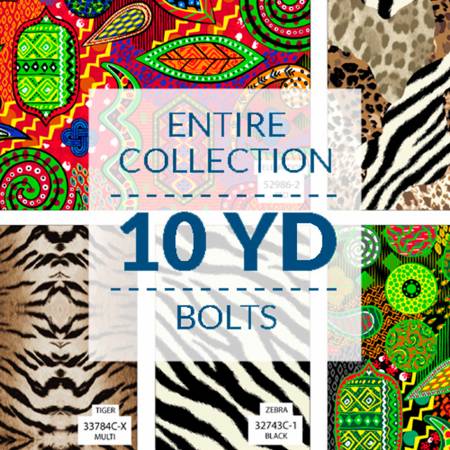Assortment Savanna Sunrise, 10pcs x 10yds