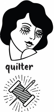 Quilter/Spool Temporary Tattoo Sheet