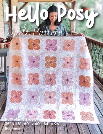 Hello Posy Quilt Pattern