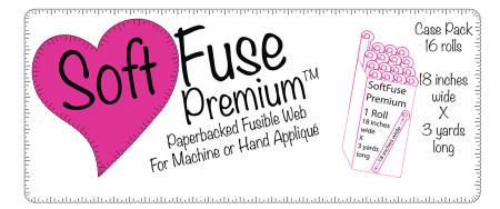 Soft Fuse Paper Backed Fusible Web 18in x 3yds