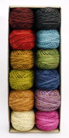 Valdani Pearl Cotton Ball Sz12 109yd 12 Colors The Scent of Flowers