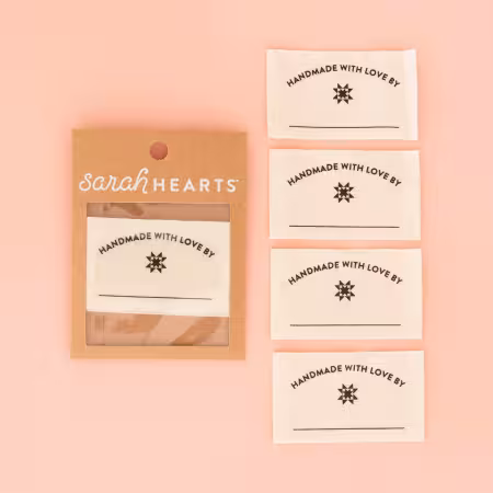 Handmade with Love Organic Cotton Write-In Labels