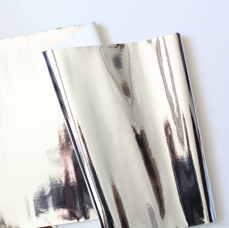 Vinyl Mirror Shine Silver