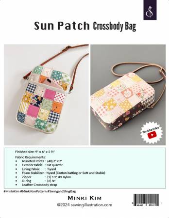 Sun Patch Crossbody Bag Pattern