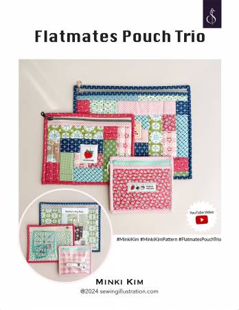 Flatmates Pouch Trio