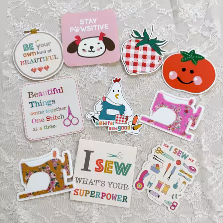 Assorted Stickers 10pk