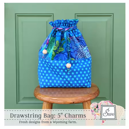 Drawstring Bag 5in Charms