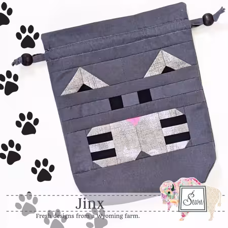 Jinx Drawstring Bag