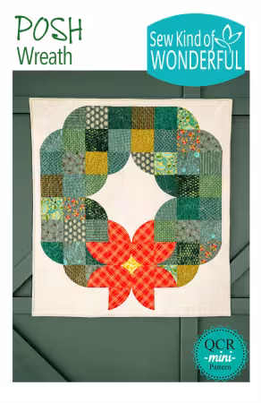 Posh Wreath Quilt Pattern