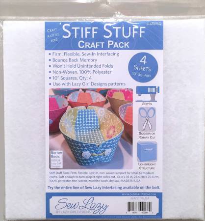 Stiff Stuff 10in Squares Craft Pack