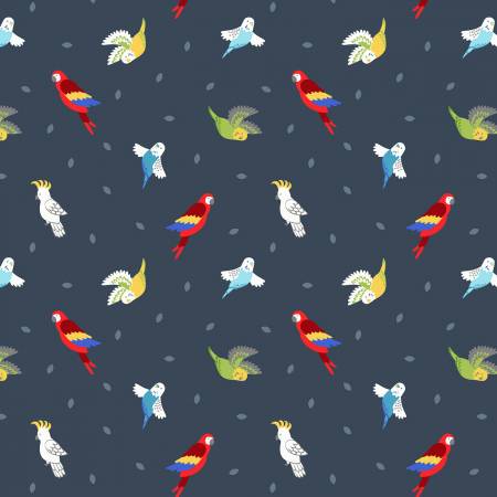Dark Blue Birds
