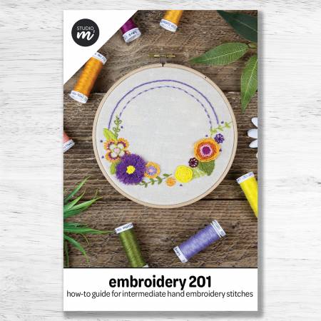 Embroidery 201:  Intermediate Stitches