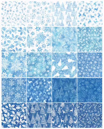Tinsel Treasures 2.5in Strips (40pc x 20 colors)