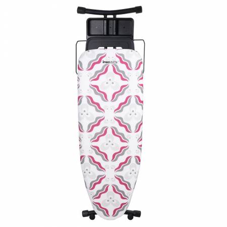 The BLACK Collection Space Maker Premium Ironing Board in Chintamani Purple