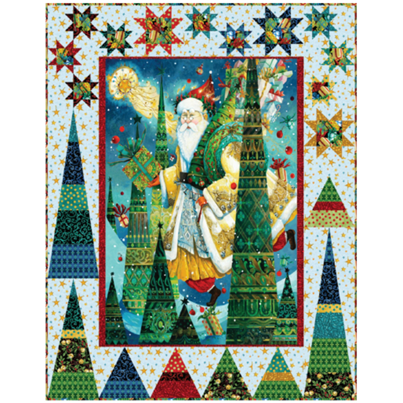 Kit christmas spirit finished size 36 x 46 inches