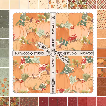 10in Squares Hello Autumn, 42pcs/bundle