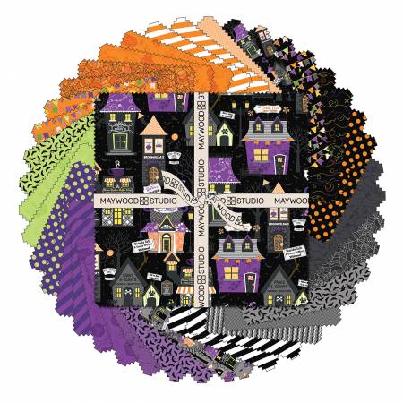 10in Squares, Hometown Halloween, 42pcs/bundle