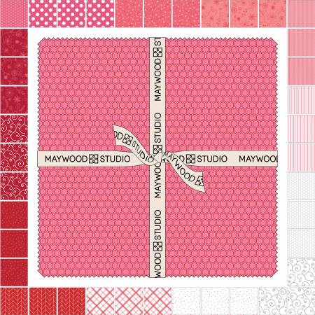 10in Squares Kimberbell Basics Be Mine, 42pcs/bundle