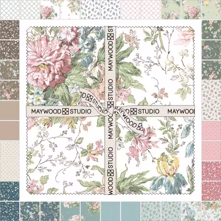 10in Squares Terrace Blooms, 42pcs/bundle