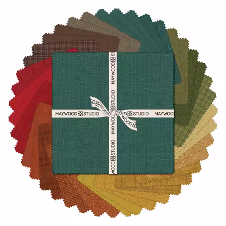 10in Squares Woolies Flannel Desert Sunset, 42pcs/bundle