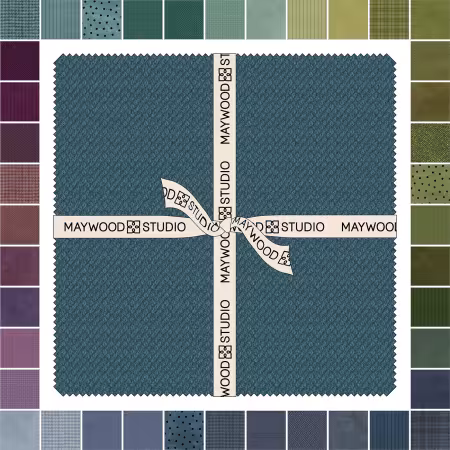 10in Squares, Woolies Flannel Gemstones, 42pcs/bundle