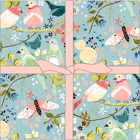 10in Squares Spring Serenity, 42pcs, 6 bundles/pack