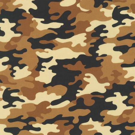 Khaki Camo Digitally Printed
