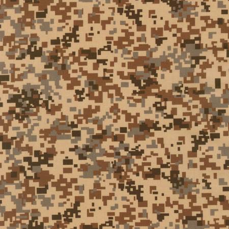 Khaki Camo Digitally Printed