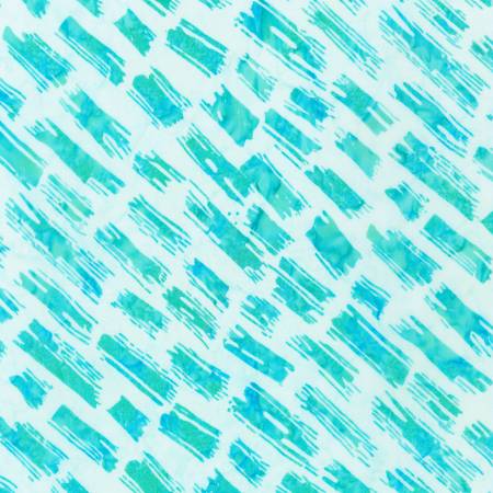 Brush Strokes Mist Batik